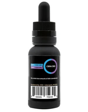 CBN:CBD Oil - CBN:CBD Oil is a premium hemp extract used for calming nighttime relief that our standard CBD extracts can't fully solve. CBN tinctures are often used by individuals looking to boost their standard CBD or THC treatments. It comes with a metered dropper for accurate dosing.
