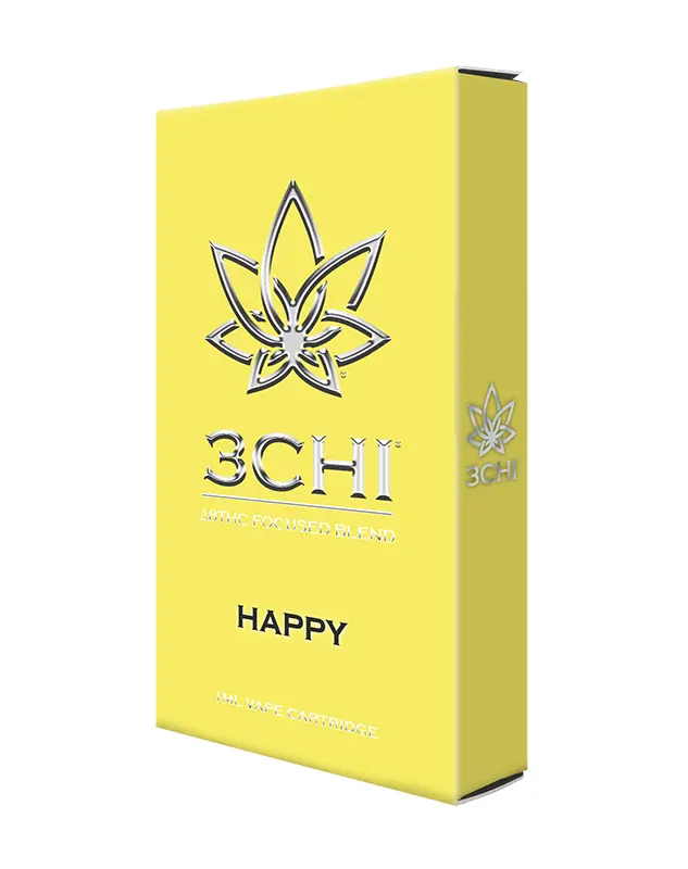 Delta 8 Focused Blends - Vape Cartridges - Happy - Blend Type: Happy