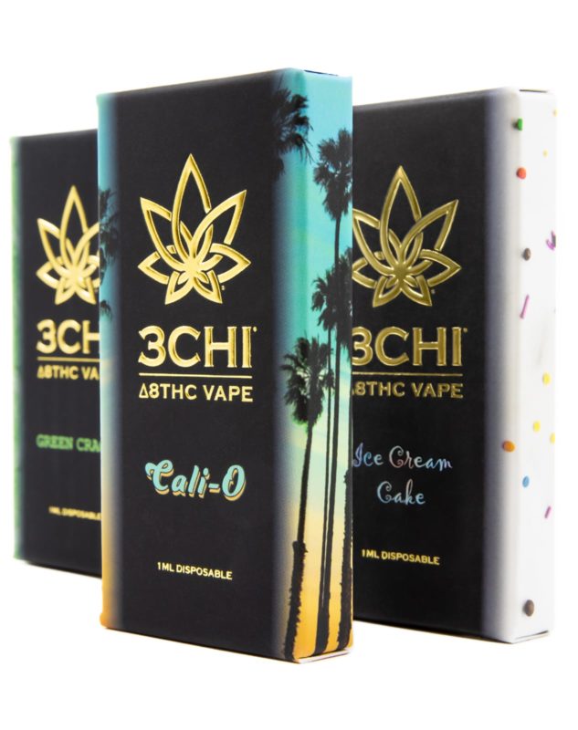 3CHI delta 8 disposable vapes