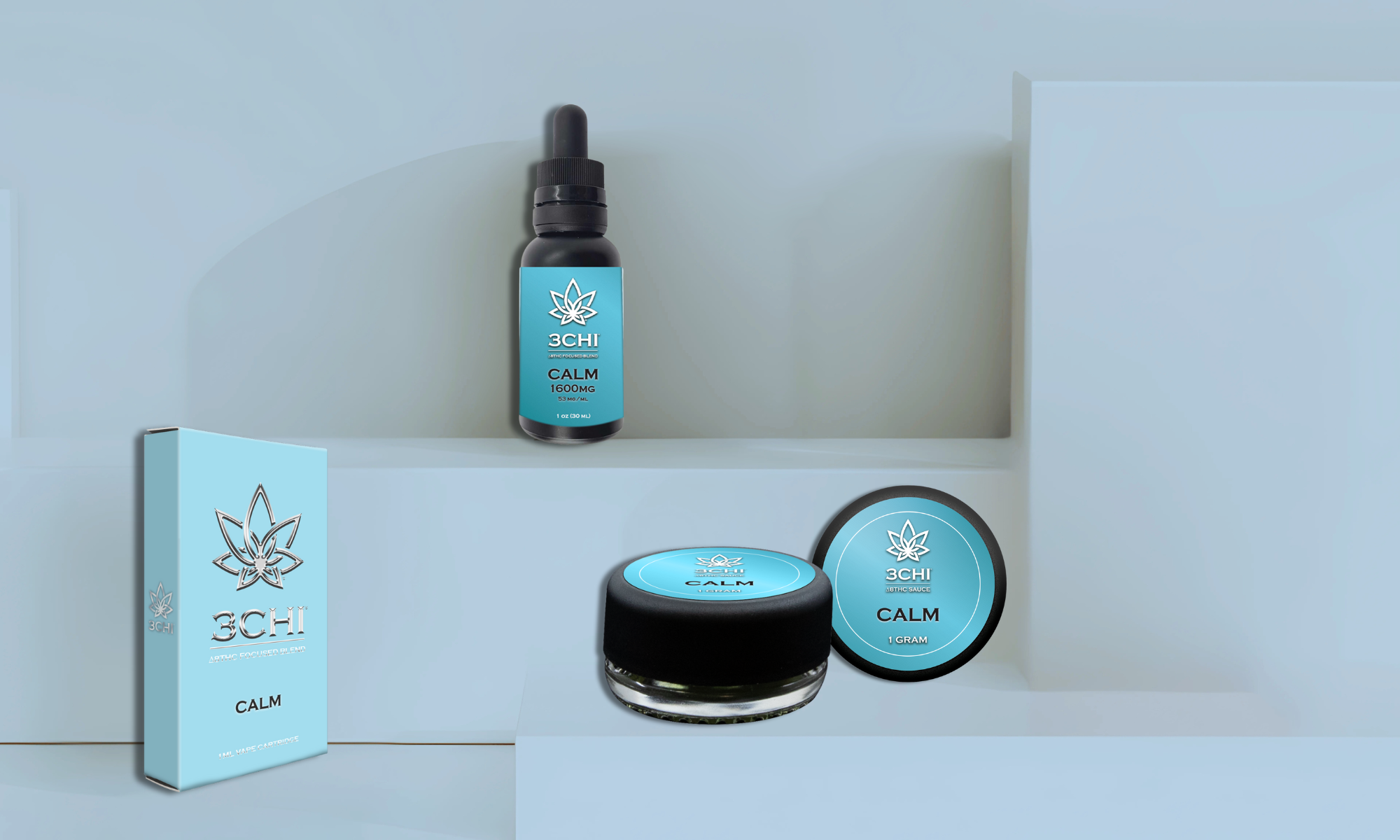 3CHI's Focused Blends: Tailored Delta 8 Products