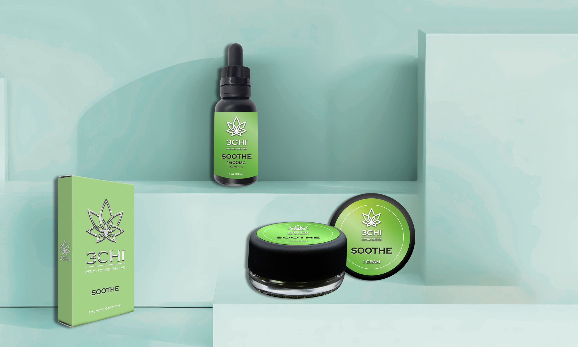 3CHI's Focused Blends: Tailored Delta 8 Products