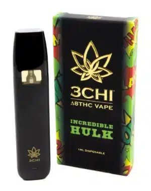 delta 8 thc incredible hulk disposable