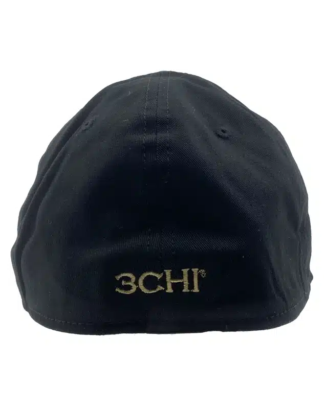 3CHI Flower Flexible Fit Hat - Like the Yankee hat of cannabis. Show your support for the best cannabis brand in the world with this classic flexible fit hat. Available in 3 colors.
• Thick embroidered hemp flower logo on front
• Embroidered 3CHI wordmark logo on back
• Structured front panel
• Stretchable, anti-odor, moisture wicking sweatband
• Slightly curved visor
• Available in S/M and L/XL