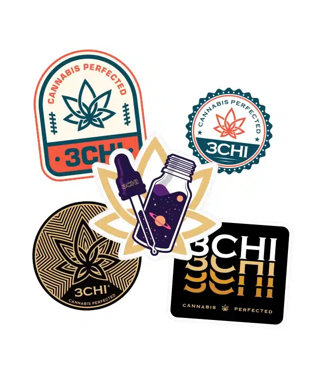 3CHI Sticker Bundle - 5 Pack