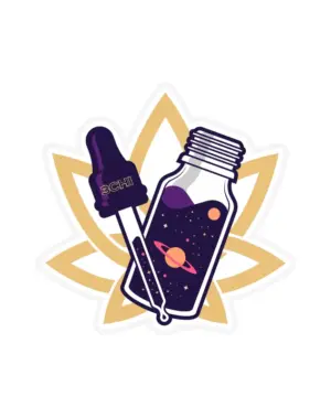 Space Tincture Sticker
