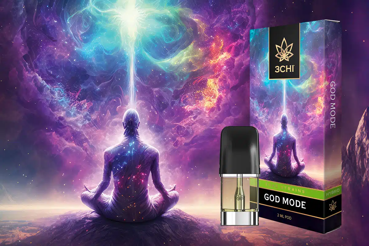 God Mode: Crafting Celestial Balance with 3CHI's Hybrid Blend