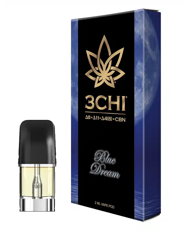 Delta 8 Vape Pod - 2ml - Blue Dream - Strain: Blue Dream