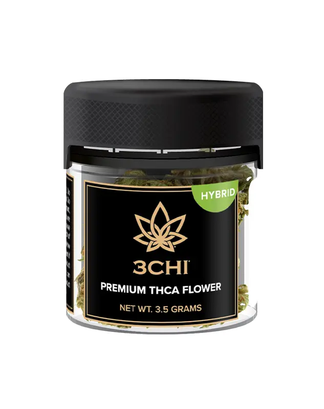 THCA Flower - Banana Zkittles - 3.5g - Taste the rainbow with this heavier hybrid bound to please your taste buds. Designed to help give you that creative boost and ease anxious feelings, Banana Zkittlez is a well-balanced euphoria. Genetics: Banana Punch x Zkittlez Strain: Hybrid Flavor Profile: Fruity, Lemon, Woody Feelings: Creative, Talkative