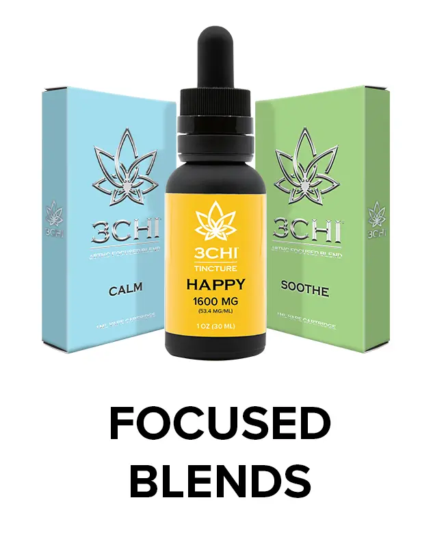 3CHI's Focused Blends: Tailored Delta 8 Products