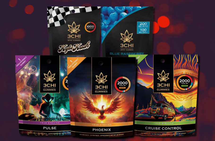 Hybrid Delta 8 THC gummy