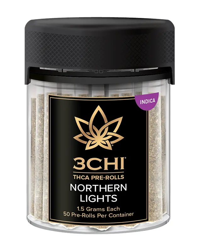1.5g THCA Pre-Roll - 50 (loose), Northern Lights - Quantity: 50 (loose), Strain: Northern Lights