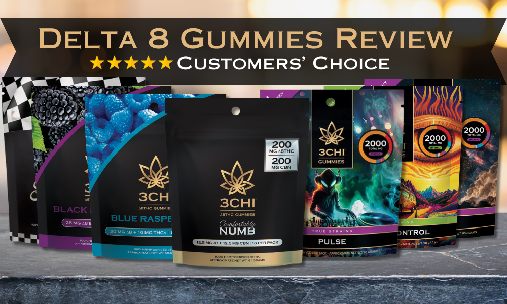 Delta 8 Gummies Review: 7 of the Best-Selling 3CHI Gummies in 2025