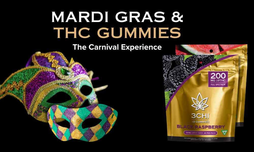 Mardi Gras and THC Gummies: The Carnival Experience