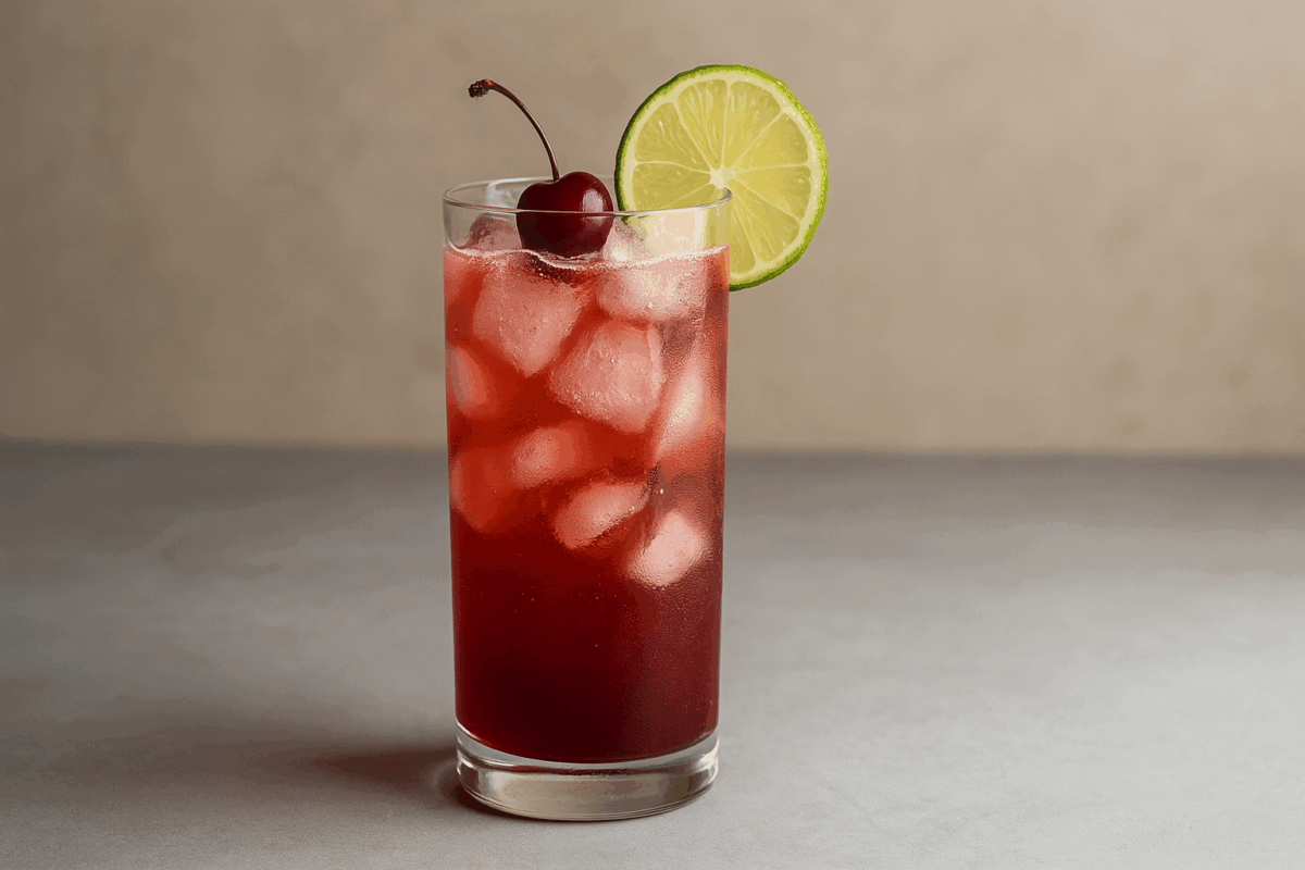 Cherry Limeade Fizz