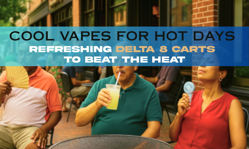 Cool Vapes for Hot Days: Refreshing Delta 8 Carts to Beat the Heat